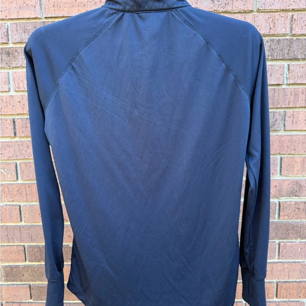Stadium Athletics Ole Miss Rebels Womens Size Medium 1/4 Zip Navy L/S Shirt Top - Picture 5 of 8